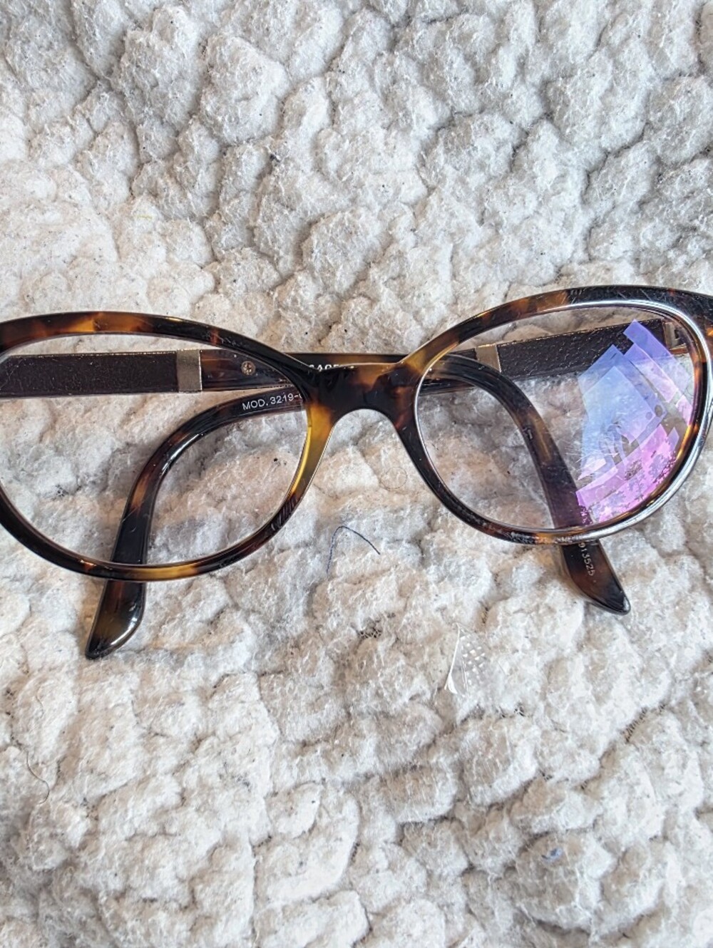 Versace Eyeglasses Frames MOD 3219-Q 5148 Tortoise Gold Medusa 54-17-140